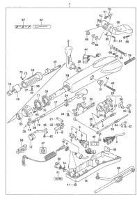 DF 60A drawing Opt: Tiller Handle