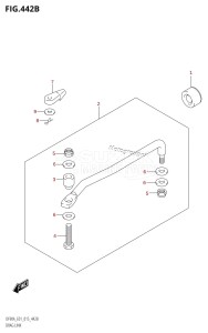 DF70A From 07003F-510001 (E01 E40)  2015 drawing DRAG LINK (DF70A:E40)