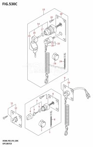 DF15A From 01504F-510001 (P03)  2015 drawing OPT:SWITCH (DF15AR:P03)