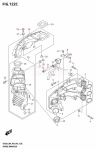 DF30A From 03003F-610001 (P01 P40)  2016 drawing INTAKE MANIFOLD (DF25AT:P01)