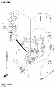 DF200AP From 20003P-440001 (E11 - E40)  2024 drawing HARNESS