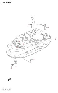 DF225Z From 22503Z-410001 (E03)  2014 drawing RING GEAR COVER