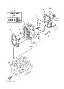 FT9-9D drawing CYLINDER--CRANKCASE-2