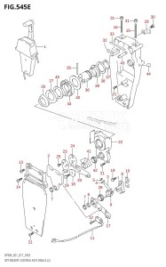 DF70A From 07003F-710001 (E01 E40)  2017 drawing OPT:REMOTE CONTROL ASSY SINGLE (2) (DF90A:E01)