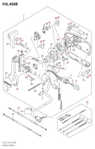 DF9.9 From 00992F-780001 (P01)  2007 drawing REMOTE CONTROL (DF9.9R,DF15R:(K5,K6,K7,K8,K9,K10,011))