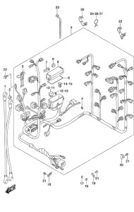 DF 250AP drawing Harness