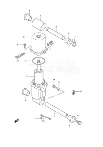 DF 115 drawing Trim Cylinder