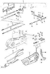 DT6 From 00601-401001 till 406518 ()  1984 drawing OPT : REMOTE CONTROL BOX