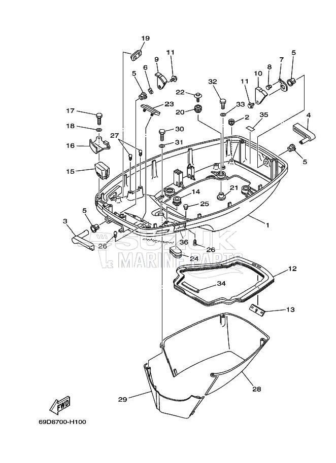 BOTTOM-COWLING