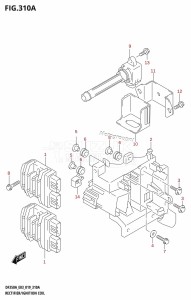 DF350A From 35001F-910001 (E03)  2019 drawing RECTIFIER /​ IGNITION COIL