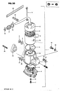 DT85 From 8501-614766 ()  1986 drawing POWER UNIT