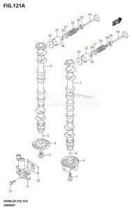 DF200Z From 20002Z-810001 (E01 E40)  2018 drawing CAMSHAFT