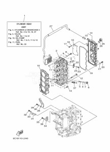 F50FETL drawing CYLINDER--CRANKCASE-2