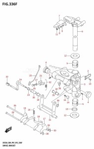 DF30A From 03003F-510001 (P01 P40)  2015 drawing SWIVEL BRACKET (DF30AR:P01)