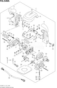 17503P-240001 (2022) 175hp E11-Gen. Export 2 (DF175AP    DF175AP) DF175AP drawing OPT:REMOTE CONTROL ASSY DUAL (020,021)