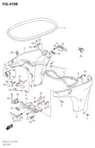 DF70A From 07003F-140001 (E11 E40)  2021 drawing SIDE COVER (DF70ATH,DF90ATH)