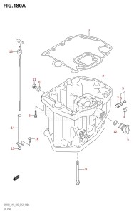 DF115Z From 11502Z-010001 (E03)  2010 drawing OIL PAN