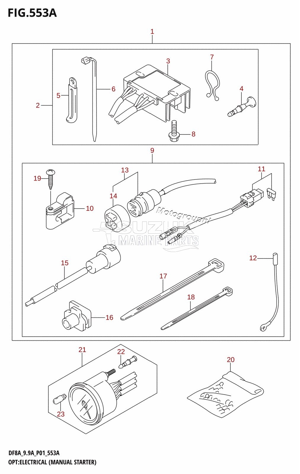 OPT:ELECTRICAL (MANUAL STARTER) (M-STARTER)