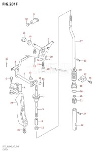 DT25 From 02503K-710001 (P36-)  2017 drawing CLUTCH (DT30R:P40)