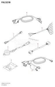 DF90A From 09003F-140001 (E11 E40)  2021 drawing OPT:HARNESS (DF70ATH,DF90ATH)