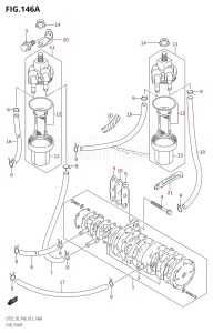 DT25 From 02503K-310001 (P36-)  2013 drawing FUEL PUMP (DT25K:P36)