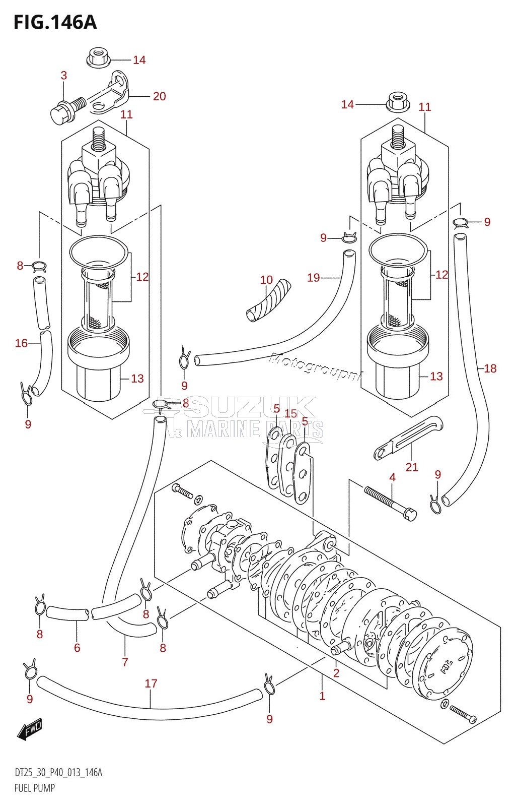 FUEL PUMP (DT25K:P36)