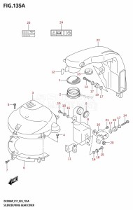 DF200AP From 20003P-440001 (E11 - E40)  2024 drawing SILENCER /​ RING GEAR COVER