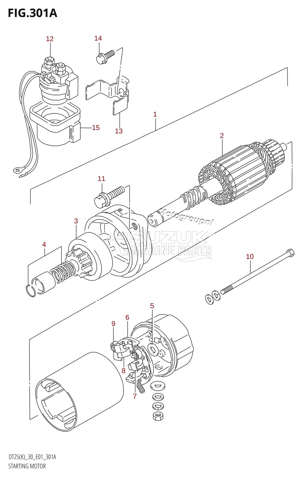 STARTING MOTOR