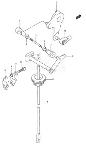 DT150STCL From 15002-030001 ()  2000 drawing CLUTCH SHAFT