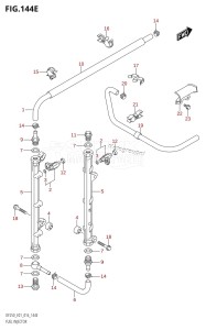 DF200 From 20002F-610001 (E01 E40)  2016 drawing FUEL INJECTOR (DF225T:E01)