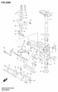 DF30A From 03003F-510001 (P01 P40)  2015 drawing SWIVEL BRACKET (DF30A:P40)