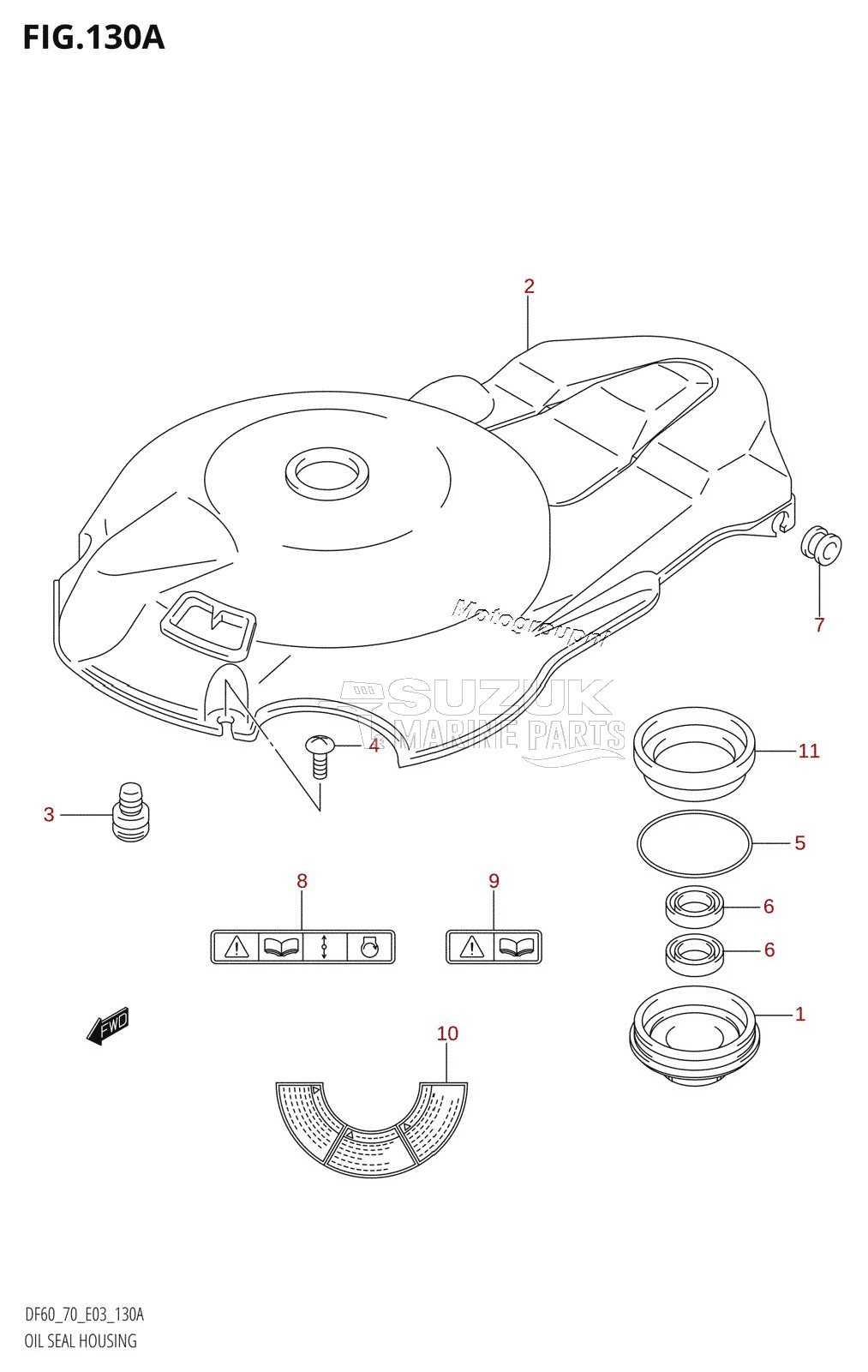 OIL SEAL HOUSING