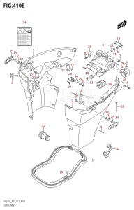 DF115A From 11503F-710001 (E11 E40)  2017 drawing SIDE COVER (DF115AZ:E40)