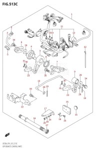 DF20A From 02002F-310001 (P01 P40)  2013 drawing OPT:REMOTE CONTROL PARTS (DF20A:P01)