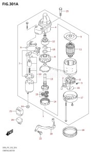 DF9.9A From 00994F-140001 (P01)  2021 drawing STARTING MOTOR