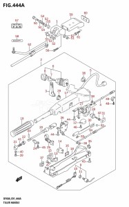 DF60A From 06002F-110001 (E01 E40)  2011 drawing TILLER HANDLE (DF40AQH,DF50ATH,DF60ATH,DF60AWTH,DF60AQH,DF60AWQH)