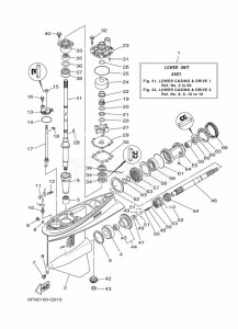 F130AETL drawing PROPELLER-HOUSING-AND-TRANSMISSION-1