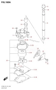 DF225Z From 22503Z-810001 (E03)  2018 drawing WATER PUMP (DF300A)