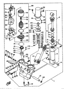 L250A drawing POWER-TILT-ASSEMBLY