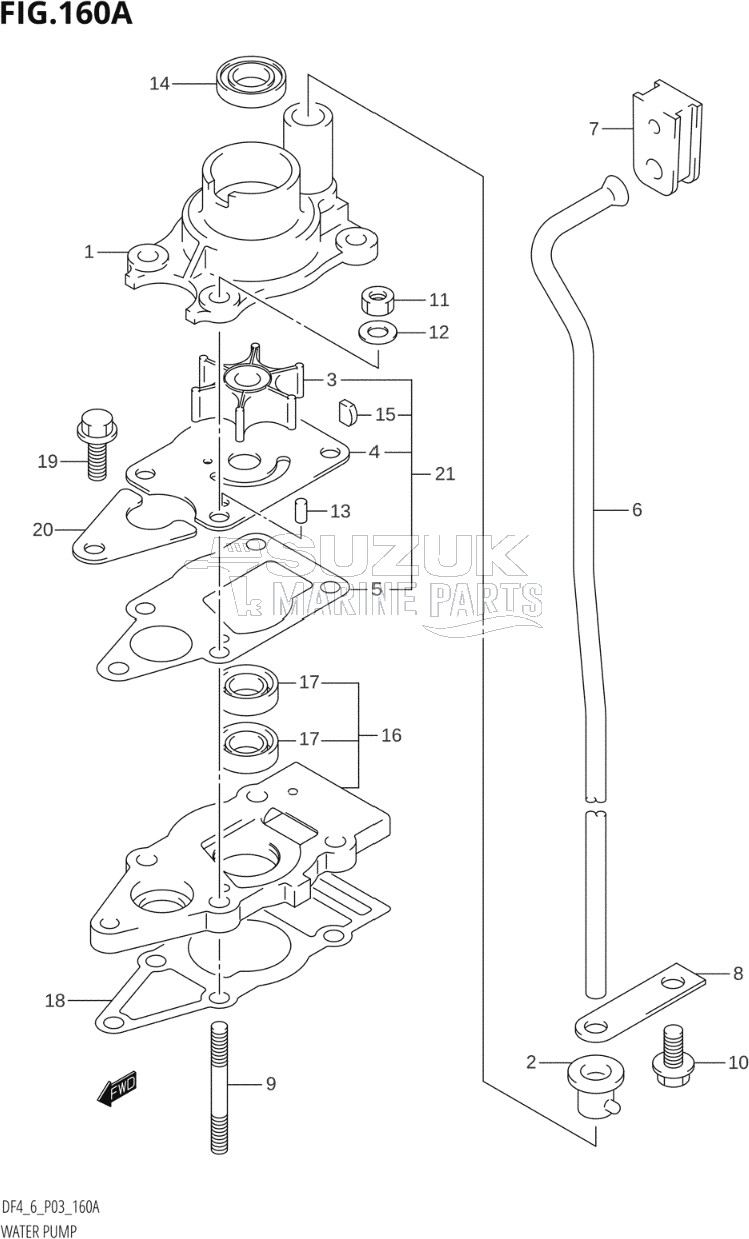 WATER PUMP (K3,K4)