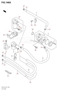 DF50 From 05001F-971001 (E03)  1999 drawing FUEL PUMP