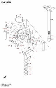 DF40A From 04003F-310001 (E01)  2013 drawing SWIVEL BRACKET (DF60ATH:E40)