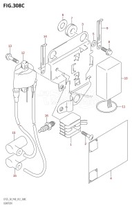 DT25 From 02503K-210001 (P36-)  2012 drawing IGNITION (DT30R:P40)