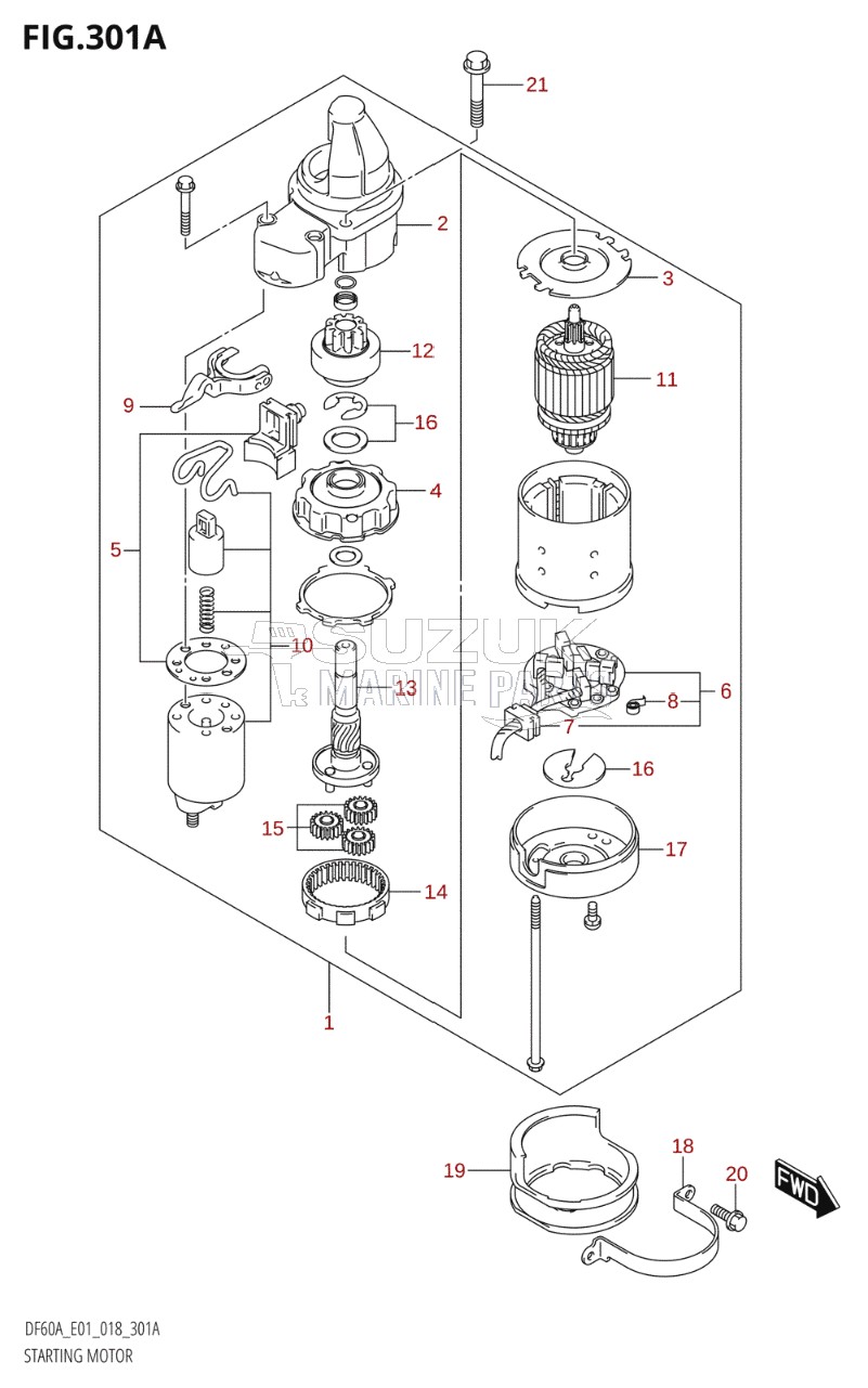 STARTING MOTOR