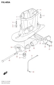 DF200A From 20003F-140001 (E11 E40)  2021 drawing DRIVE SHAFT HOUSING