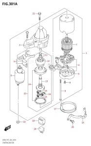 DF8A From 00801F-440001 (P01)  2024 drawing STARTING MOTOR (E-STARTER)