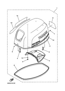 F20AE-NV drawing TOP-COWLING