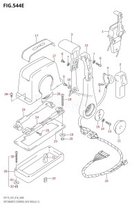 DF175T From 17502F-610001 (E01 E40)  2016 drawing OPT:REMOTE CONTROL ASSY SINGLE (1) (DF175T:E01)