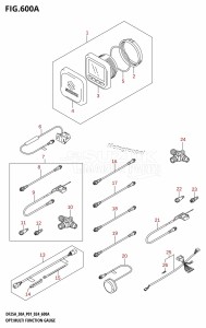 DF25A From 02504F-440001 (P01)  2024 drawing OPT:MULTI FUNCTION GAUGE (DF25A,DF25AT,DF30AQ,DF30AR,DF30AT,DF30ATH)