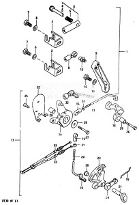 DT30 From 03001-511087 ()  1984 drawing OPTIONAL : REMOTE CONTROL PARTS